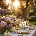 Garden Party Soy Blend Candle with Wood Wick