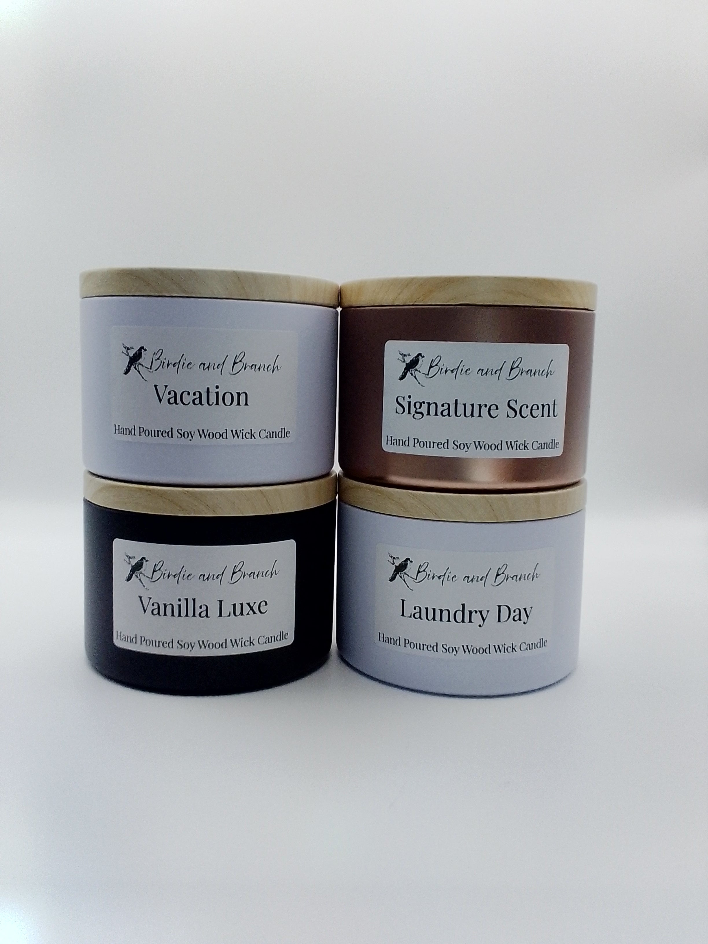 Vacation 8 oz. Hand Poured Wood Wick Candle