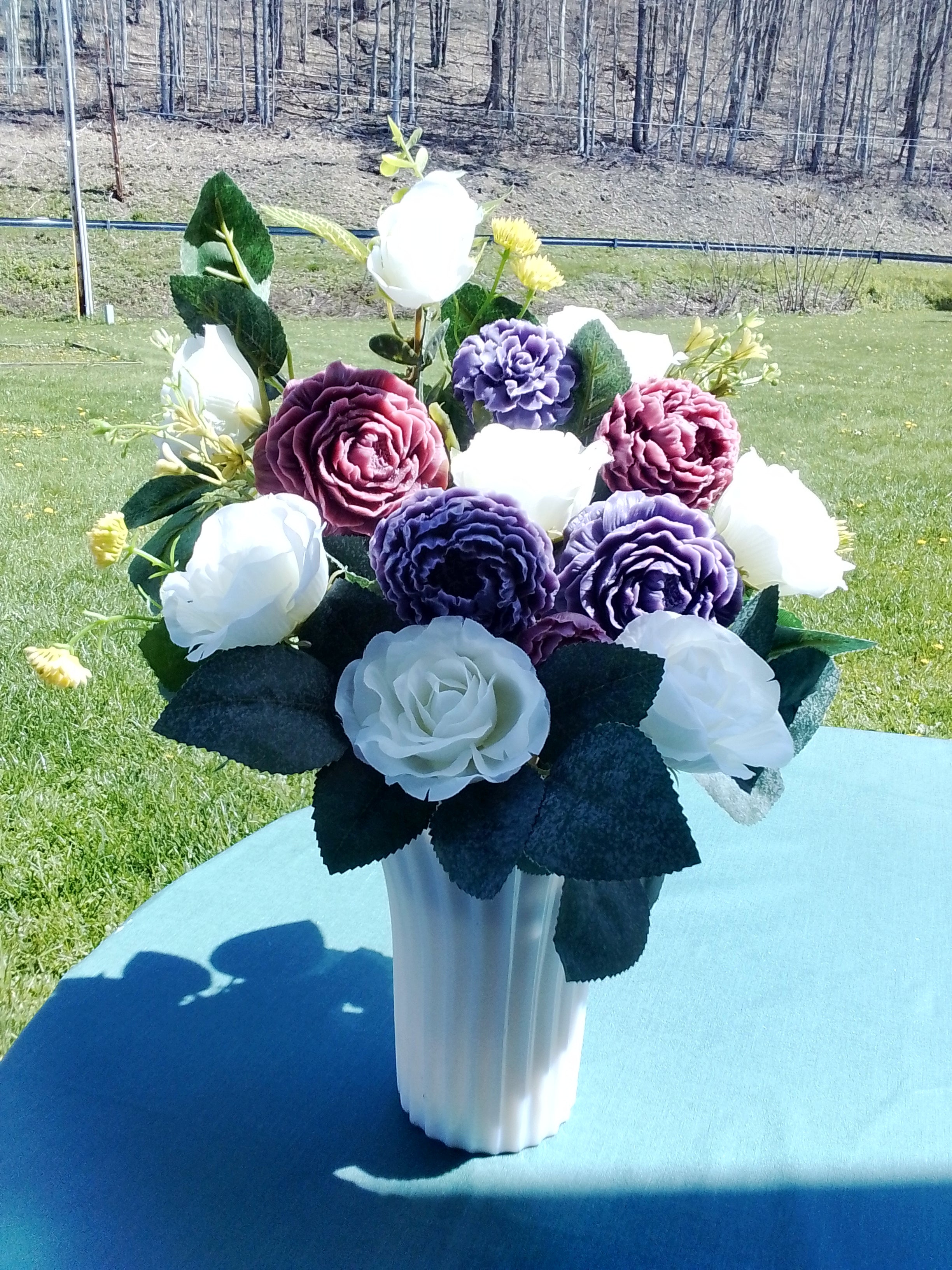 Wax Floral Stems - 6 Count