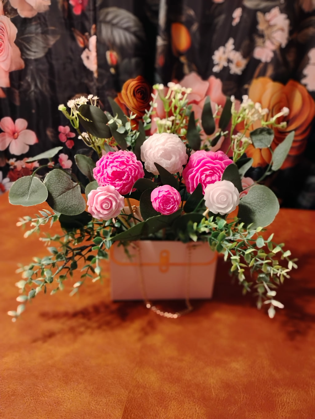 Wax Floral Stems - 6 Count